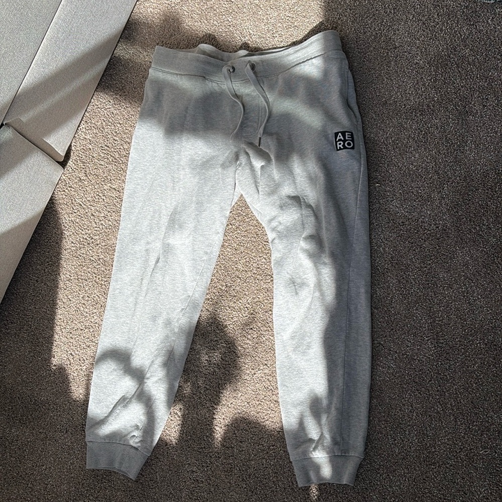 grey aero sweatpants